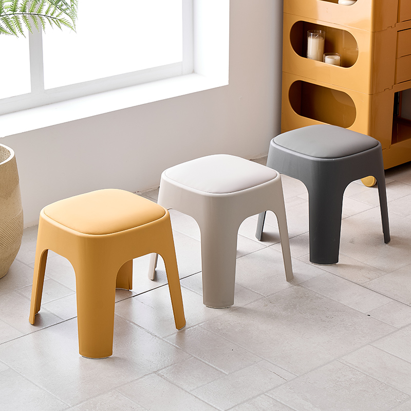 Cheerful Character Plastic Stool