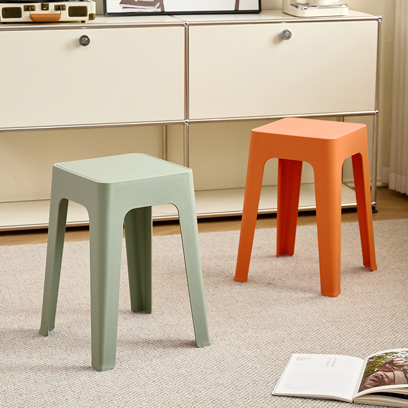 Stackable Minimalist Plastic Stool